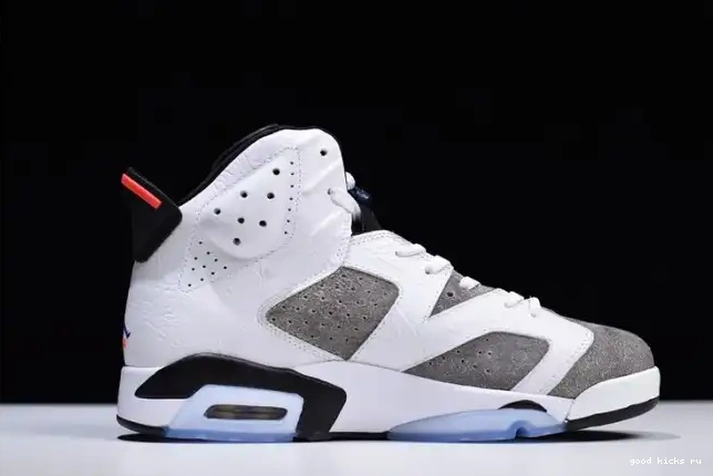 6 Air Grey CI3125-100 Flint Jordan 0428